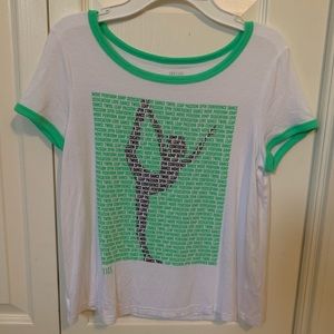 Girls’ Justice Active Dance Short Sleeve Tee